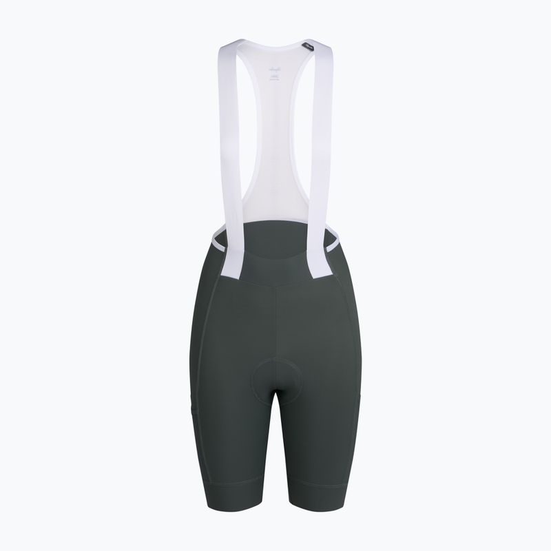 Damen-Radshorts Rapha Brevet Element Cargo Bib Shorts onyx/white