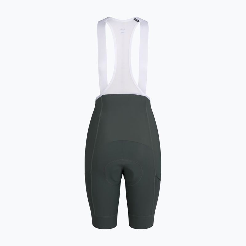 Damen-Radshorts Rapha Brevet Element Cargo Bib Shorts onyx/white 2