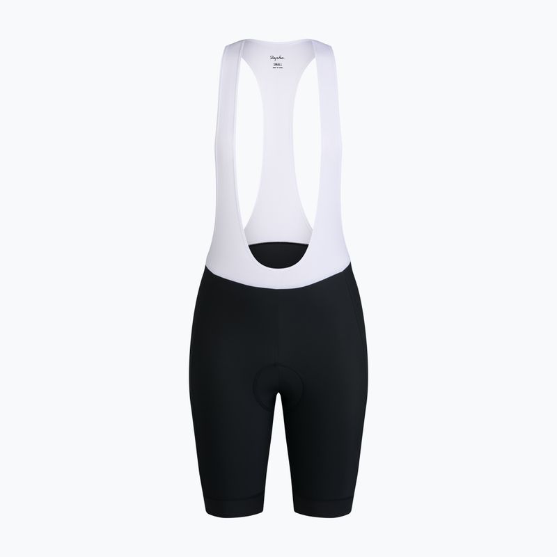 Damen-Radshorts Rapha Core Bib Shorts black/white