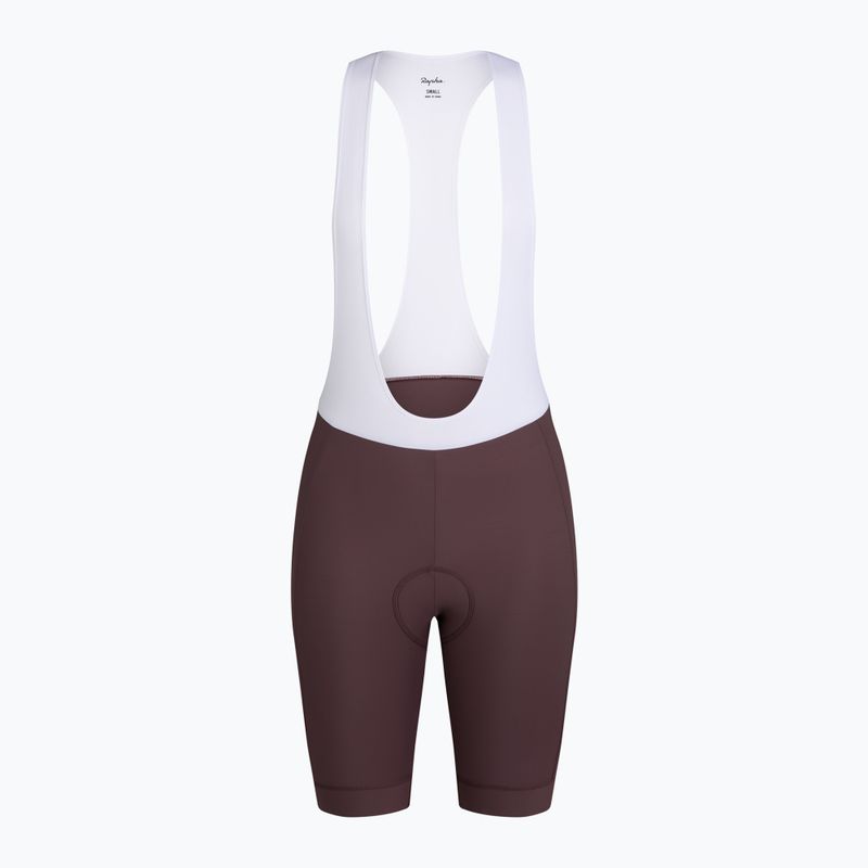 Damen-Radshorts Rapha Core Bib Shorts huckleberry/white 5
