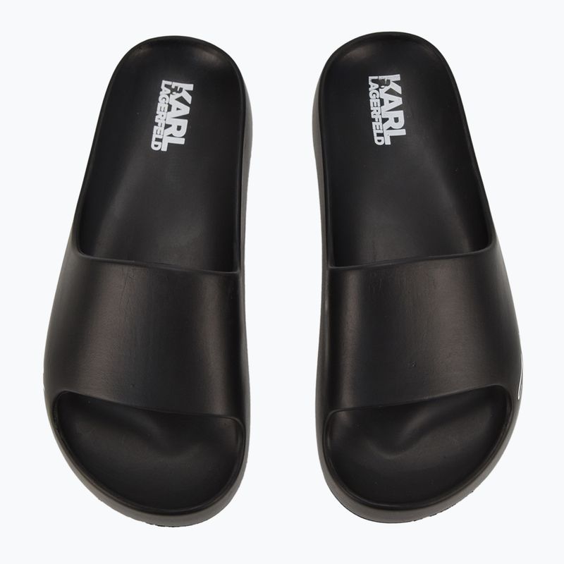 Damen Flip-Flops KARL LAGERFELD Kobo II Hotel Logo schwarz eco eva 11