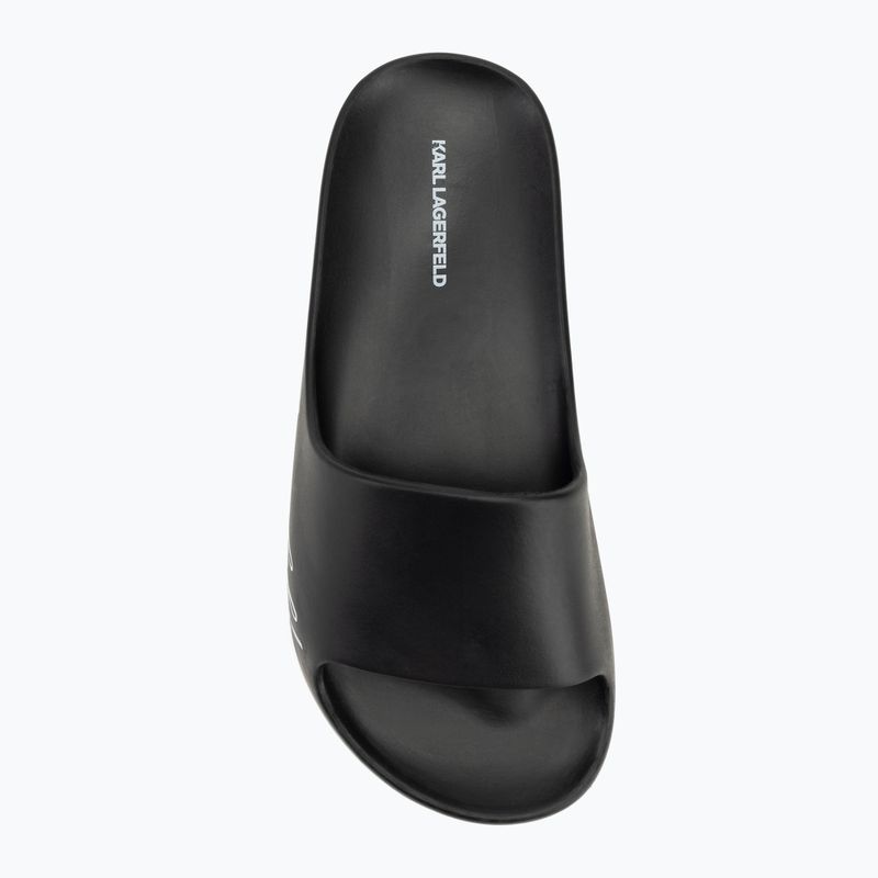 Damen Flip-Flops KARL LAGERFELD Kobo II Hotel Logo schwarz eco eva 5