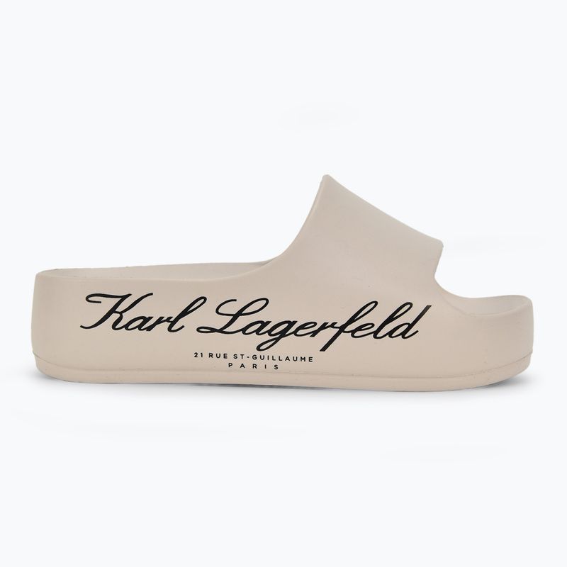 Damen Flip-Flops KARL LAGERFELD Kobo II Hotel Logo off white eco eva