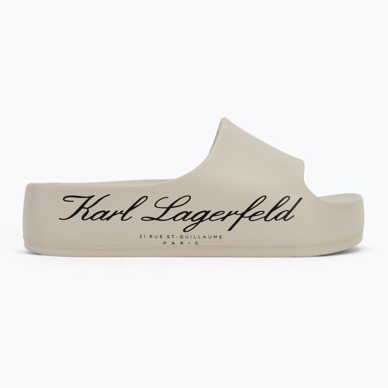 Damen Flip-Flops KARL LAGERFELD Kobo II Hotel Logo off white eco eva 2