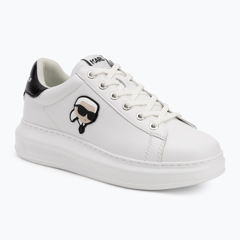 Schuhe Damen KARL LAGERFELD Kapri Nft Lo Lace white leather
