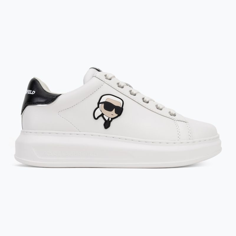 Schuhe Damen KARL LAGERFELD Kapri Nft Lo Lace white leather 2