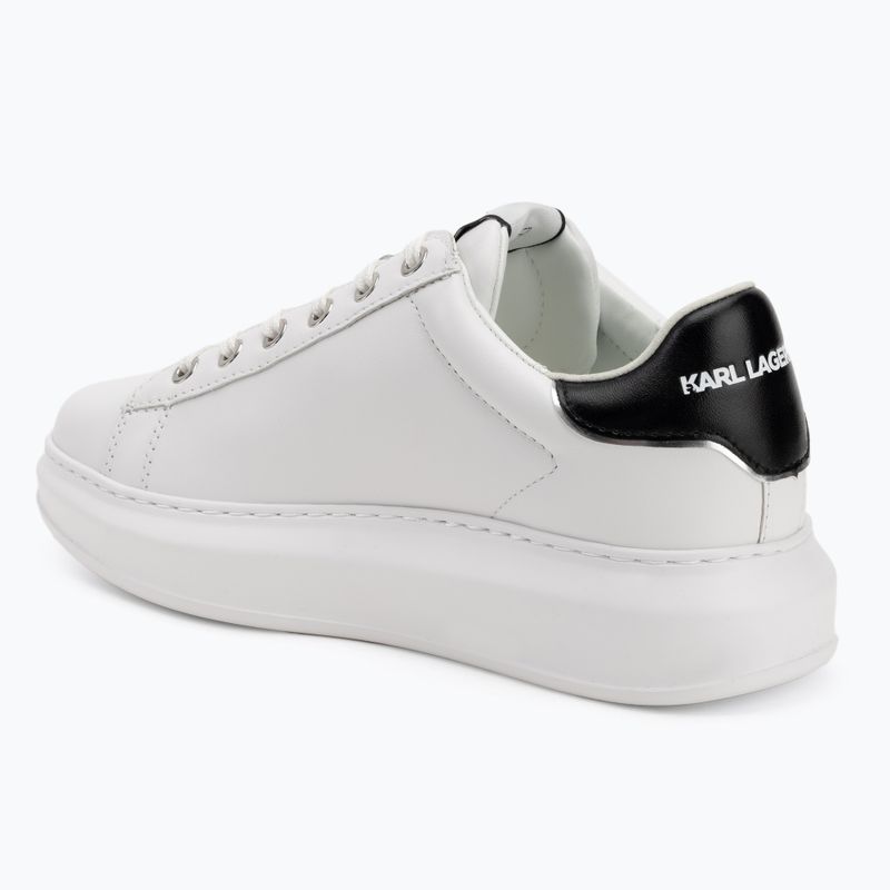Schuhe Damen KARL LAGERFELD Kapri Nft Lo Lace white leather 3