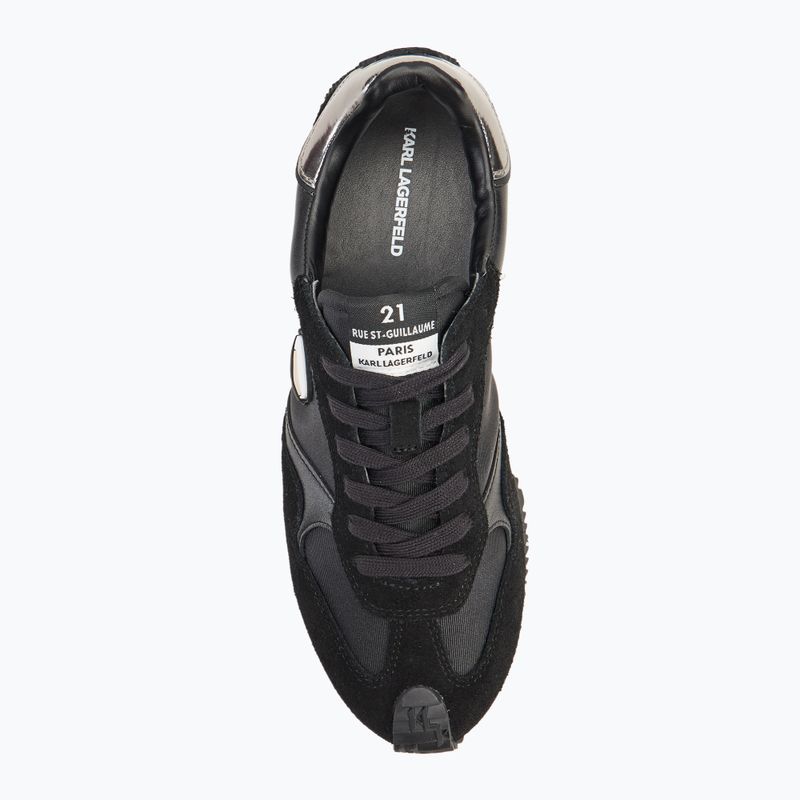 Schuhe Damen KARL LAGERFELD Velocette Embro Nft black leather/textile 5