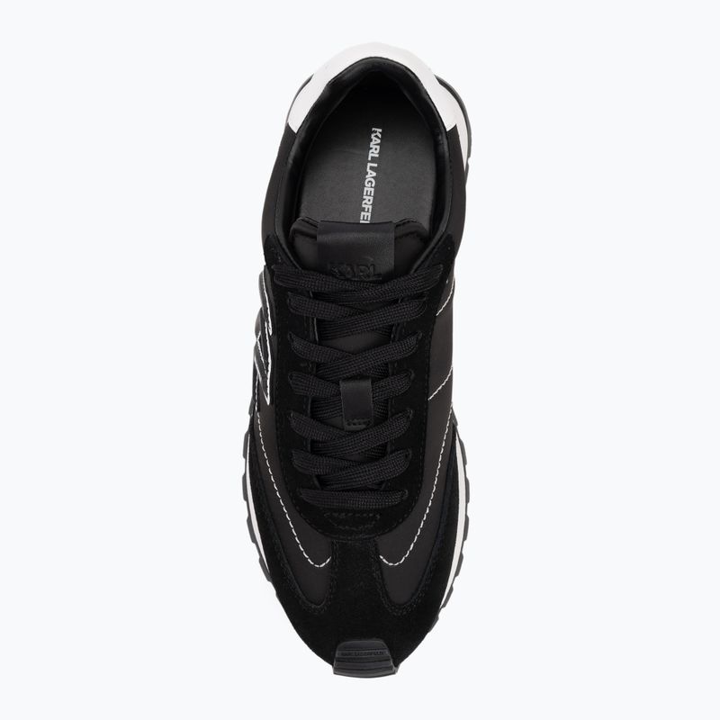 KARL LAGERFELD Damen Schuhe Kairo Kl Sidetrim schwarz Leder/Textille 5