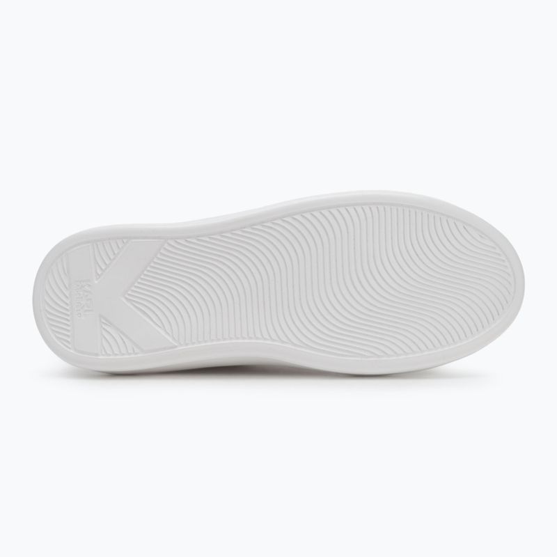 Damenschuhe KARL LAGERFELD Kapri Signia Shine weißes Leder/mono 4