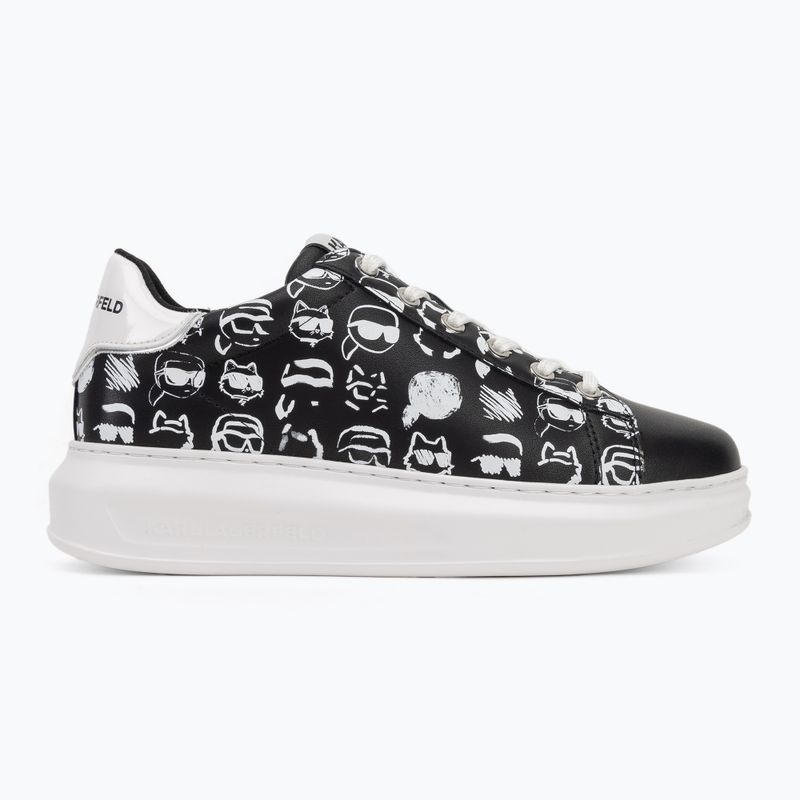 Schuhe Damen KARL LAGERFELD Kapri Twin Nft Graffiti black/white leather 2