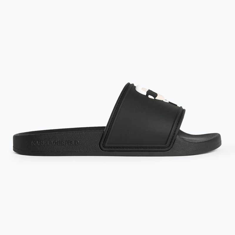 KARL LAGERFELD Damen Flip-Flops Kondo 2.0 NFT schwarz Gummi