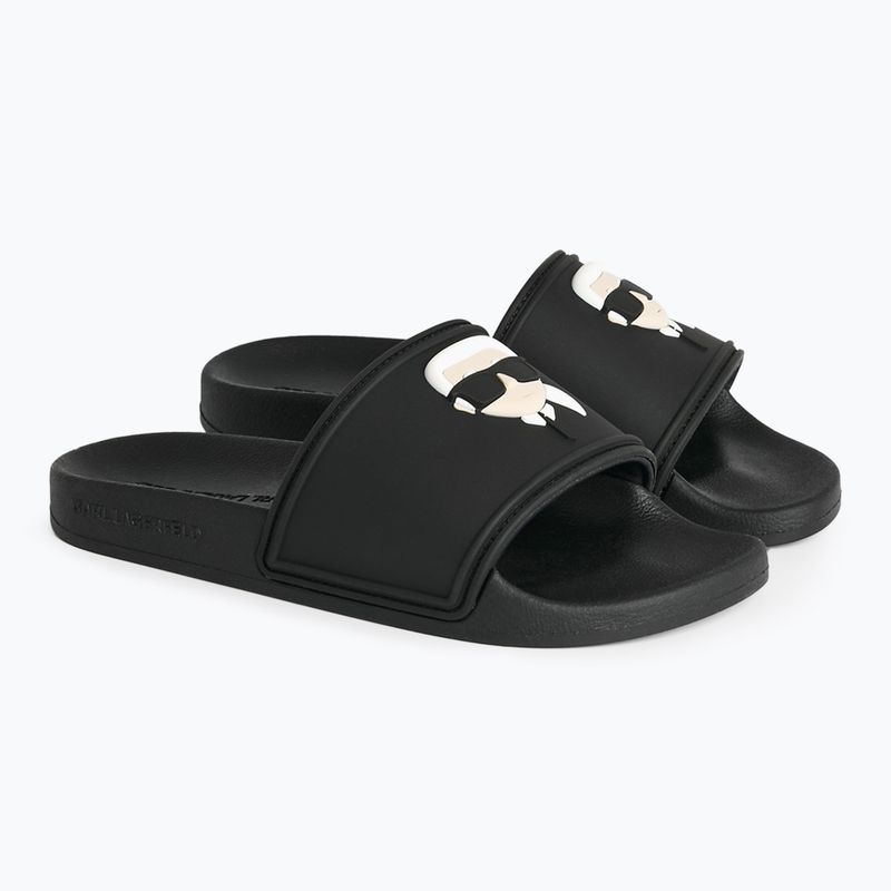 KARL LAGERFELD Damen Flip-Flops Kondo 2.0 NFT schwarz Gummi 2