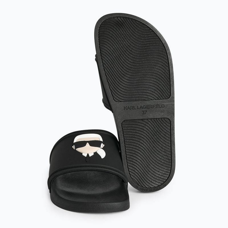 KARL LAGERFELD Damen Flip-Flops Kondo 2.0 NFT schwarz Gummi 5