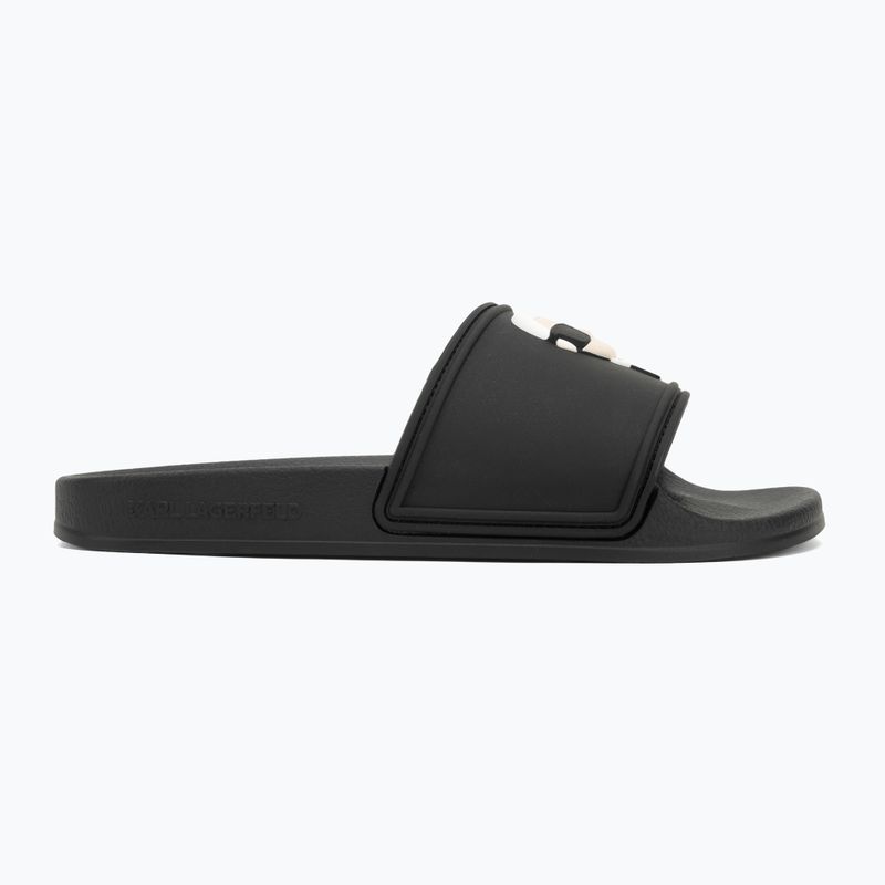 KARL LAGERFELD Damen Flip-Flops Kondo 2.0 NFT schwarz Gummi 2