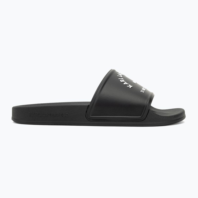 KARL LAGERFELD Damen Flip-Flops Kondo 2.0 Maison schwarz Gummi 2