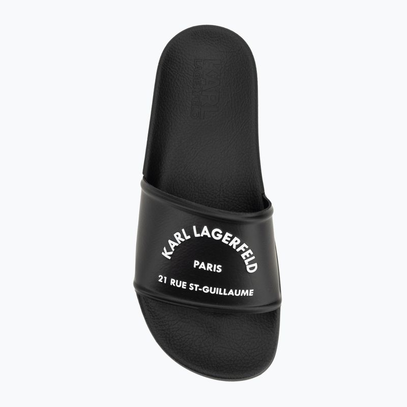 KARL LAGERFELD Damen Flip-Flops Kondo 2.0 Maison schwarz Gummi 5