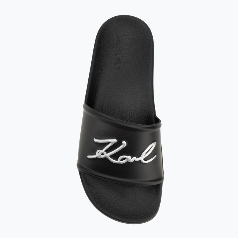KARL LAGERFELD Damen Flip-Flops Kondo 2.0 Signia schwarz Gummi 5
