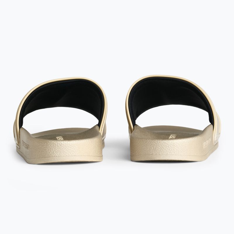 KARL LAGERFELD Damen Flip-Flops Kondo 2.0 NFT Relief gold Gummi 10