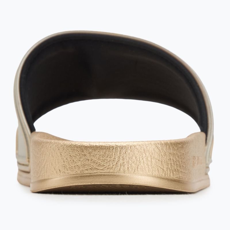 KARL LAGERFELD Damen Flip-Flops Kondo 2.0 NFT Relief gold Gummi 6