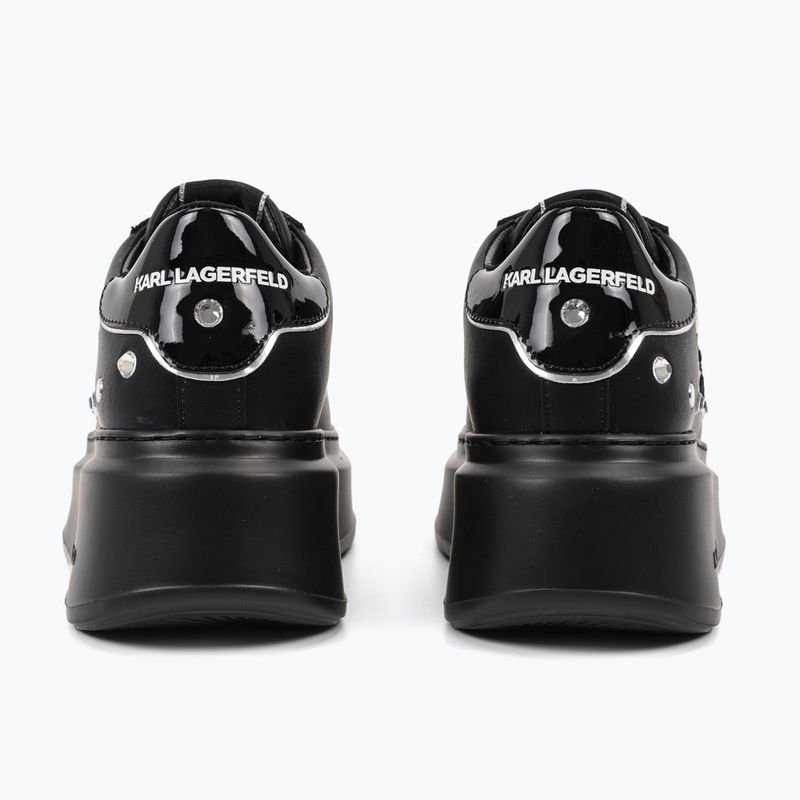 KARL LAGERFELD Damenschuhe Anakapri Autograph Studs schwarz Leder m/Silber 2
