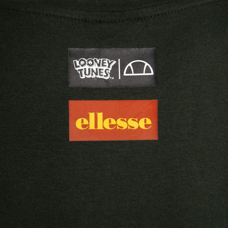 Ellesse Damen Tweetest Crop dunkelgrünes T-shirt
