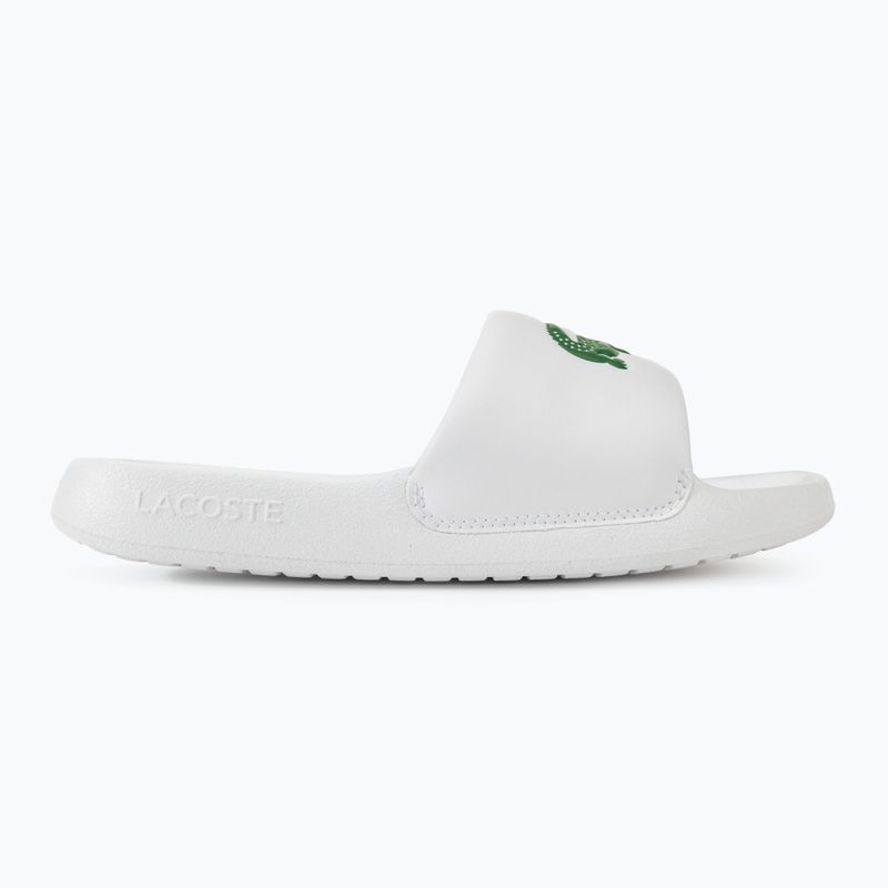 Slides Schlappen  Herren Lacoste 45CMA0002 white/green 2