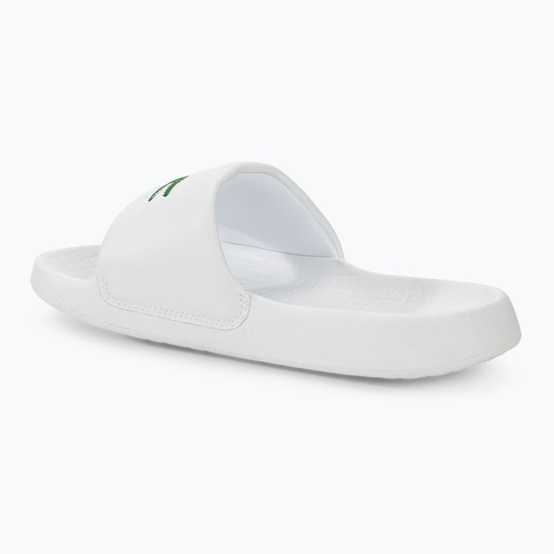 Slides Schlappen  Herren Lacoste 45CMA0002 white/green 3