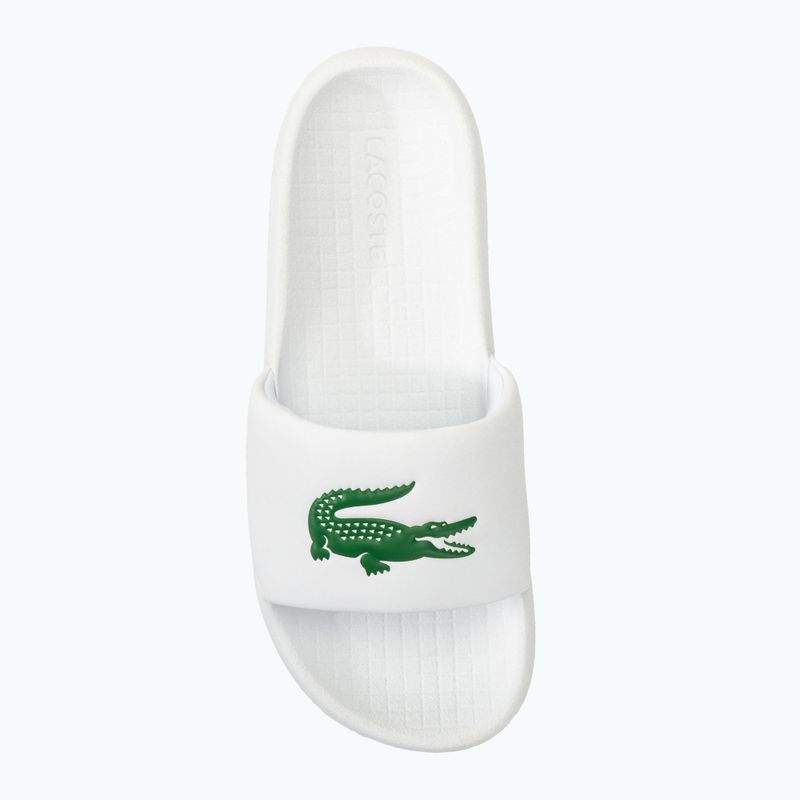 Slides Schlappen  Herren Lacoste 45CMA0002 white/green 5