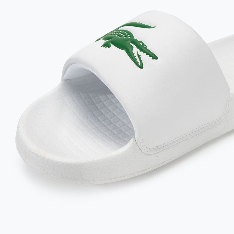 Slides Schlappen  Herren Lacoste 45CMA0002 white/green 7