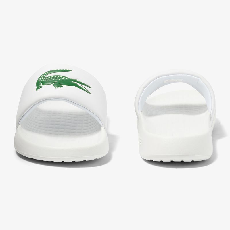 Slides Schlappen  Herren Lacoste 45CMA0002 white/green 8
