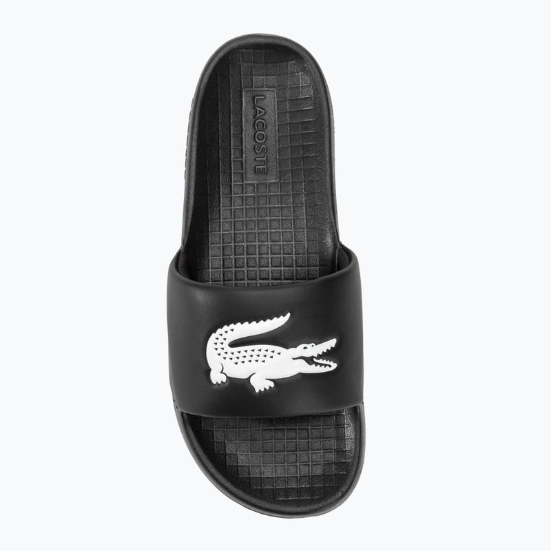 Slides Schlappen  Herren Lacoste 45CMA0002 black/white 5