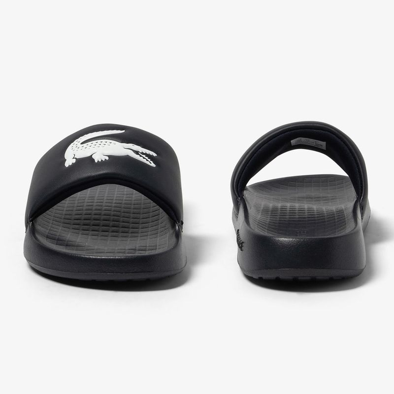 Slides Schlappen  Herren Lacoste 45CMA0002 black/white 8