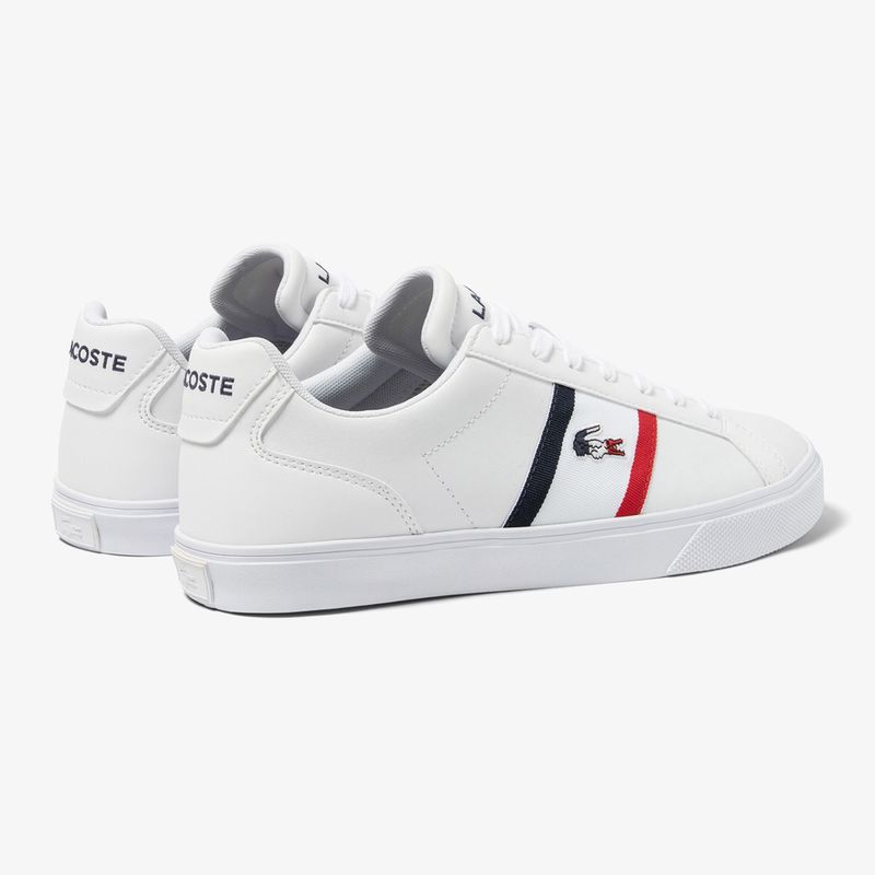 Herrenschuhe Lacoste 45CMA0055 white/navy/red 10