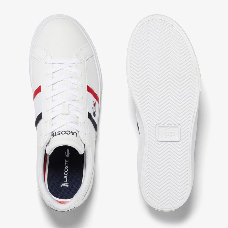 Herrenschuhe Lacoste 45CMA0055 white/navy/red 11