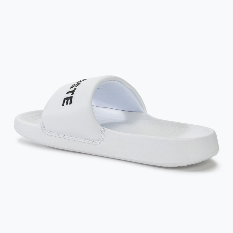 Slides Schlappen  Damen Lacoste 47CFA0032 white/black 3