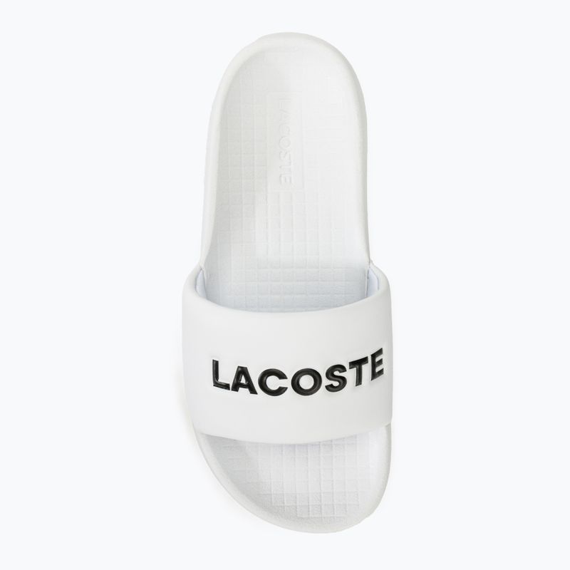 Slides Schlappen  Damen Lacoste 47CFA0032 white/black 5