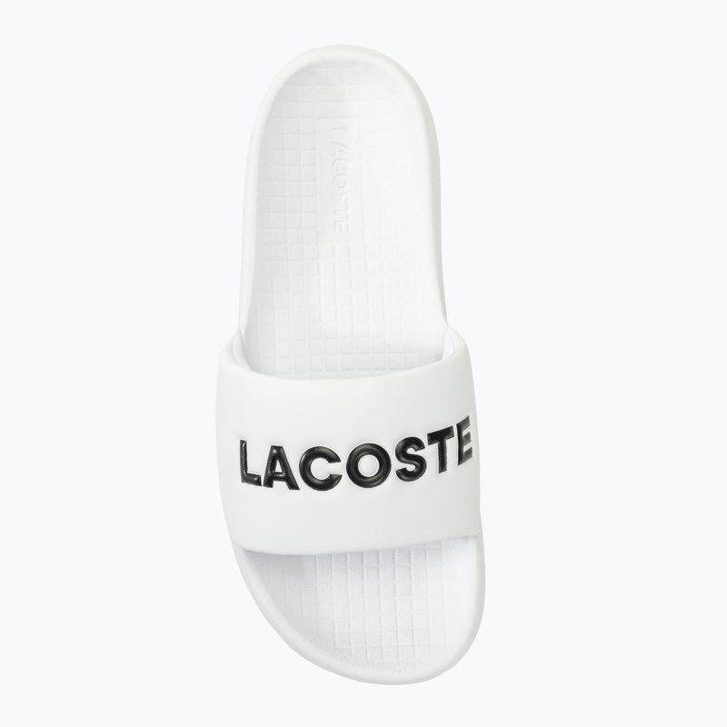 Slides Schlappen  Herren Lacoste 47CMA0025 white/black 5