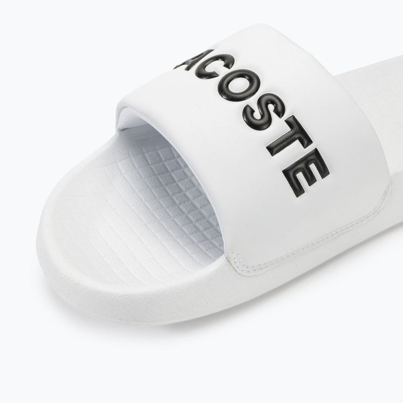 Slides Schlappen  Herren Lacoste 47CMA0025 white/black 7