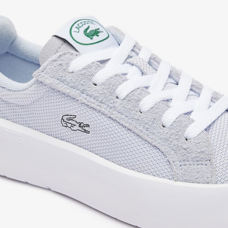 Lacoste Damen Schuhe 47SFA0084 hellblau / weiß 8