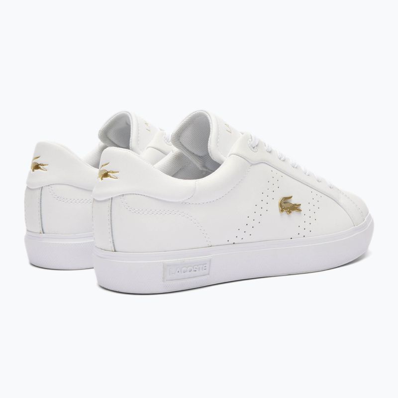 Schuhe Damen Lacoste 47SFA0072 white/gold 9