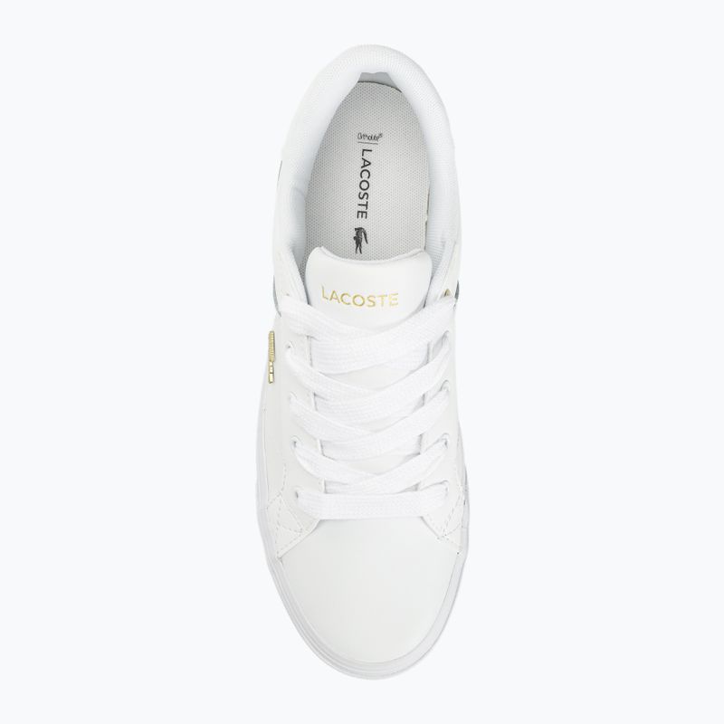 Lacoste Damen Schuhe 47CFA0005 weiß/gold 6