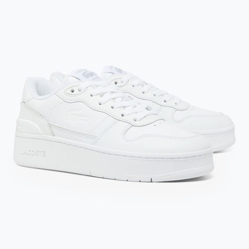 Schuhe Damen Lacoste T-Clip Platform white 2