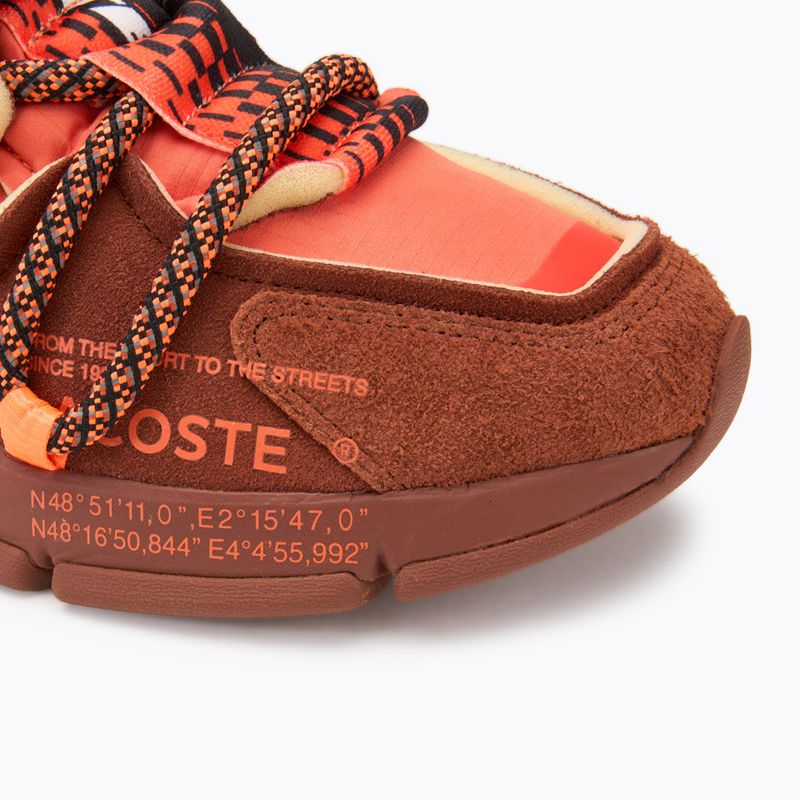 Schuhe Herren Lacoste L003 Active Runway orange/ brown 7