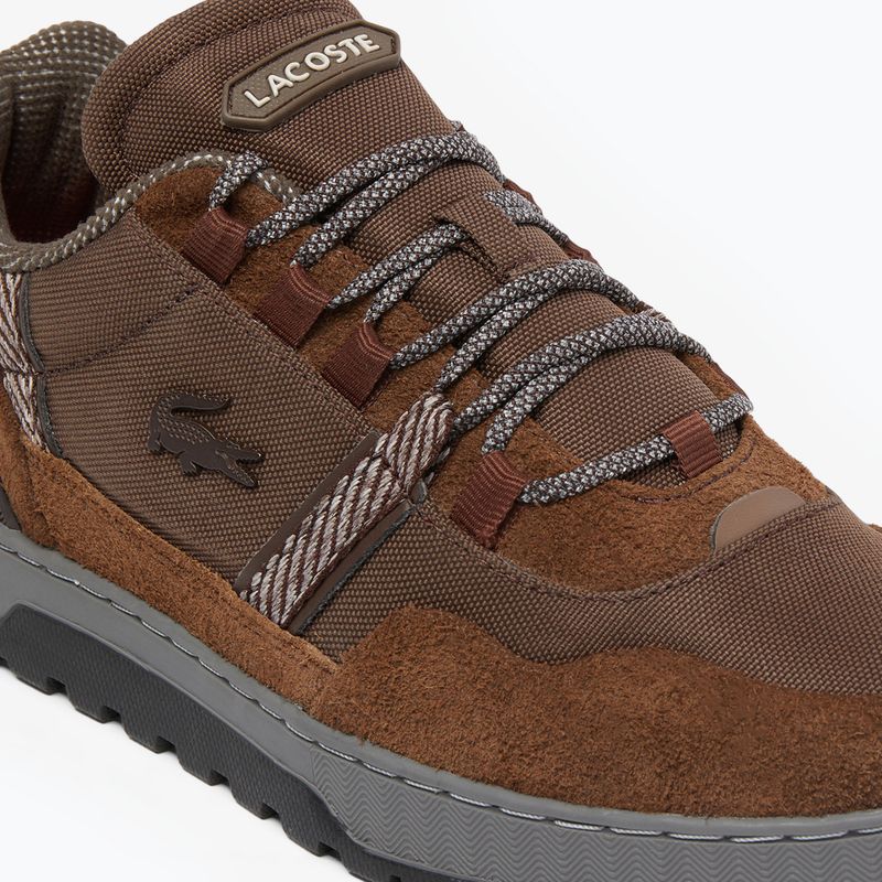 Schuhe Herren Lacoste T-Clip Winter Outdoor brown/dark gray 12