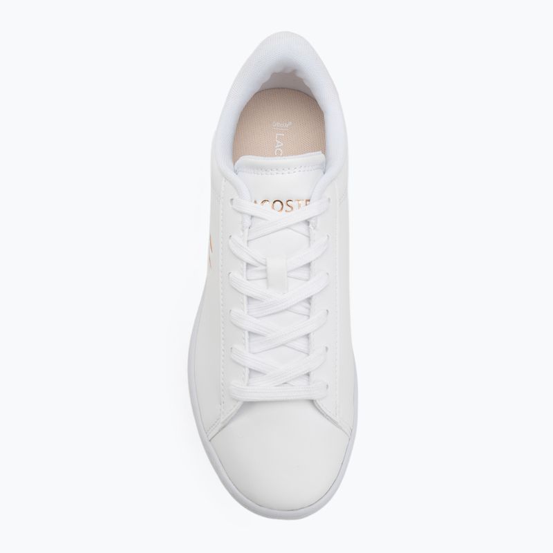 Kinderschuhe Lacoste Carnaby Jr white/light pink 5