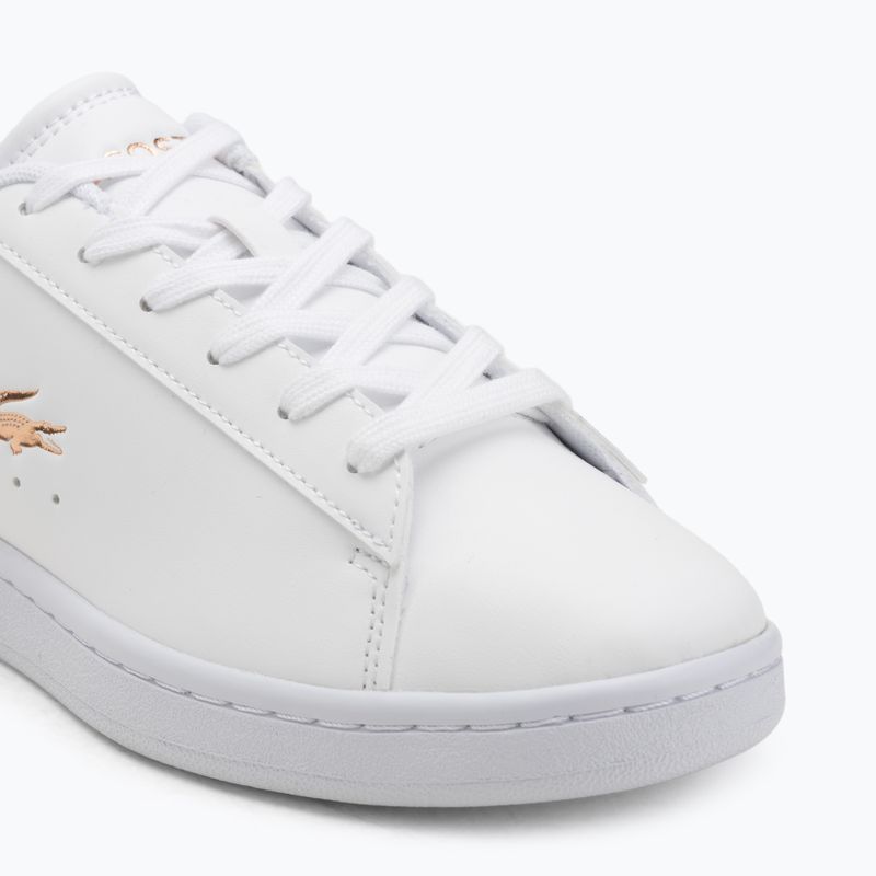Kinderschuhe Lacoste Carnaby Jr white/light pink 7