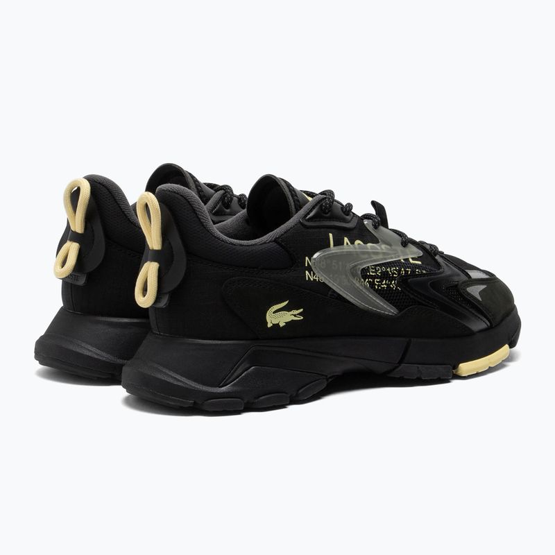 Herrenschuhe Lacoste 49SMA0011 black/light yellow 2