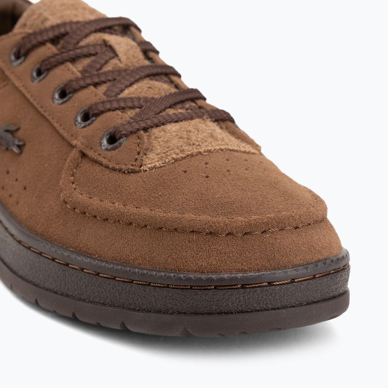 Herrenschuhe Lacoste Umpire dark brown/dark brown 7