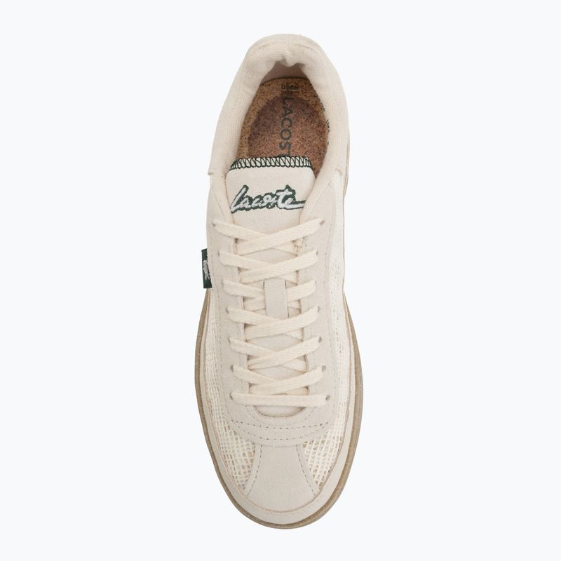 Damenschuhe Lacoste Baseshot Lite off white/light tan 5